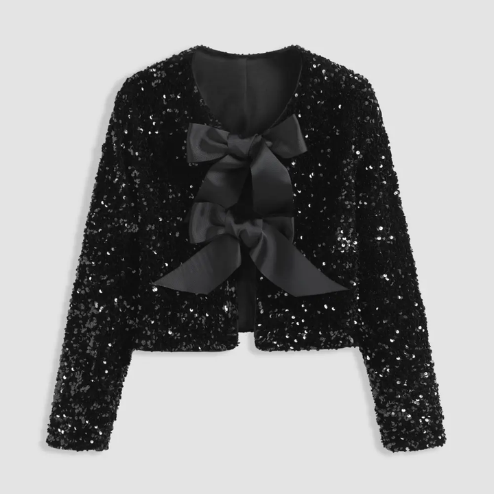 Drune | Paillettenschleife Blazer