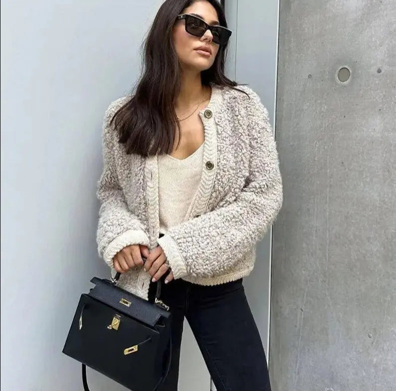 Drune | Weiche Teddyjacke für Kühle Tage