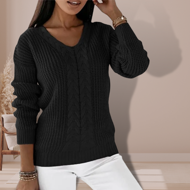 Drune | Luxus Gestrickter Damenpullover