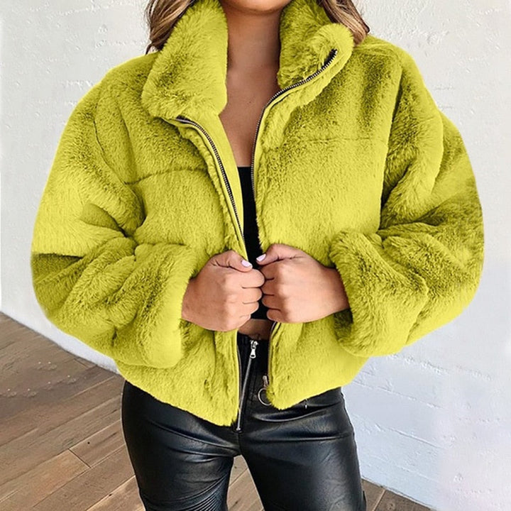 Drune | Luxuriöser Kunstpelzmantel - Damen Winterjacke