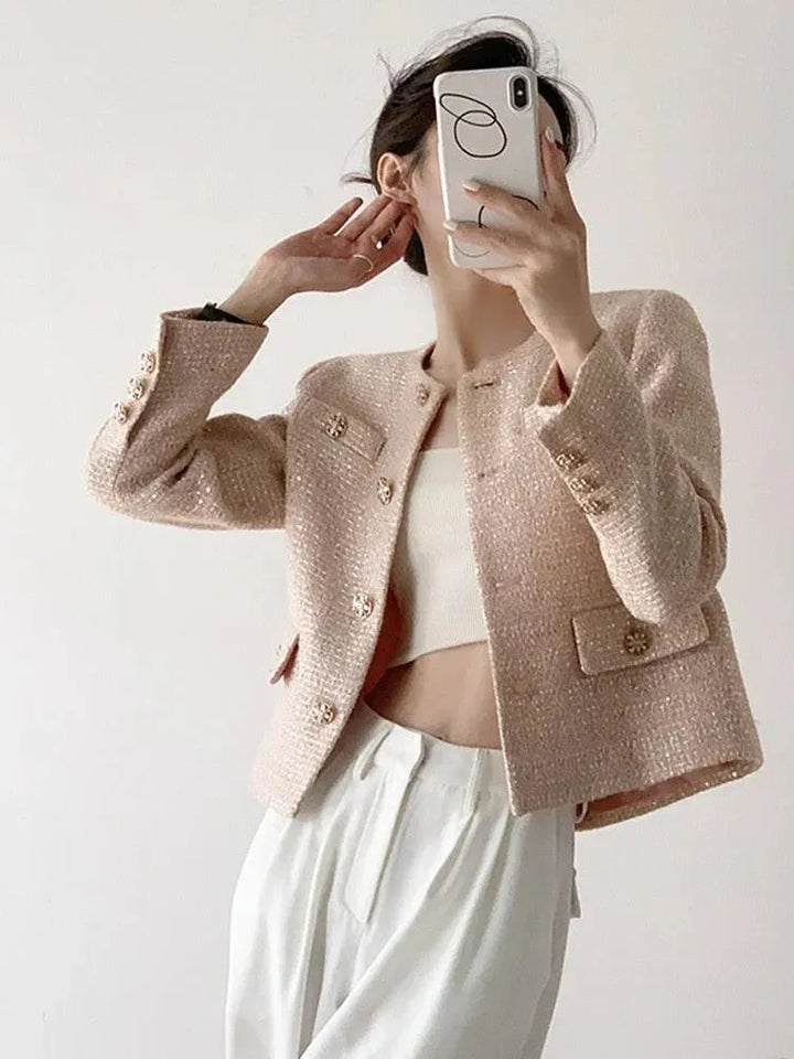 Drune | Luxus Frauen Tweed-Jacke