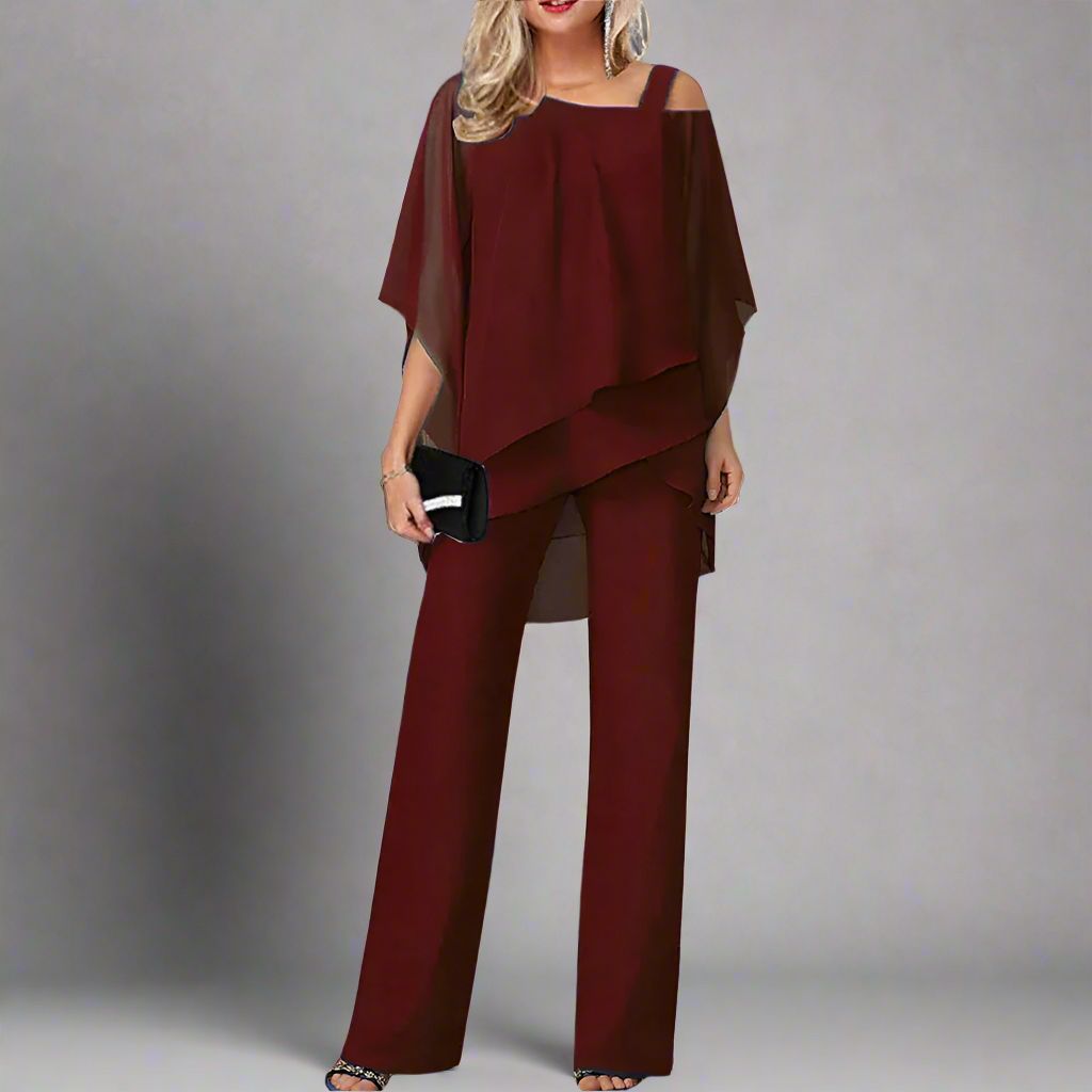 Drune | Chiffon Satz Für Damen Elegantes Satz Für Festliche Abende