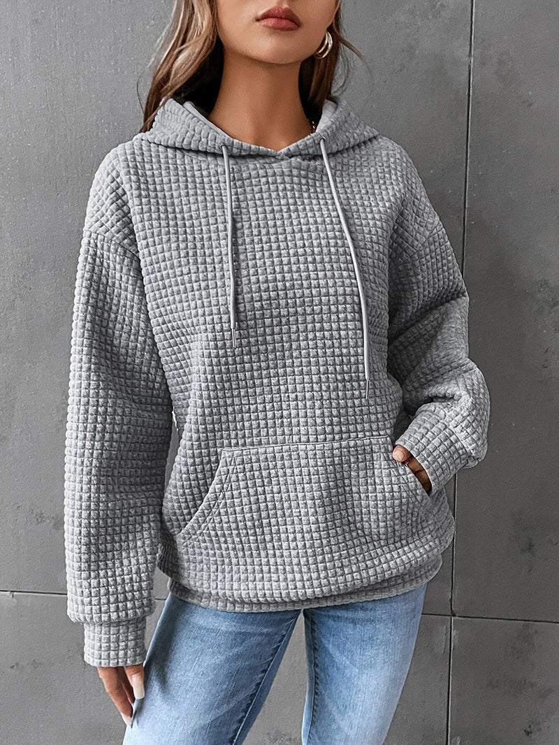 Drune | Baumwoll-Hoodie mit Vintage Backprint für Damen - Perfekt für den Alltag