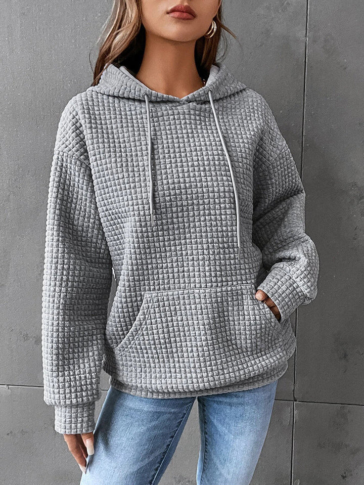 Drune | Baumwoll-Hoodie mit Vintage Backprint für Damen - Perfekt für den Alltag