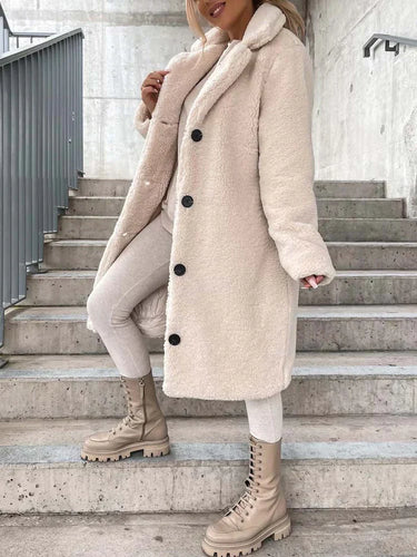 Drune | Teddyjacke Lang & Warm