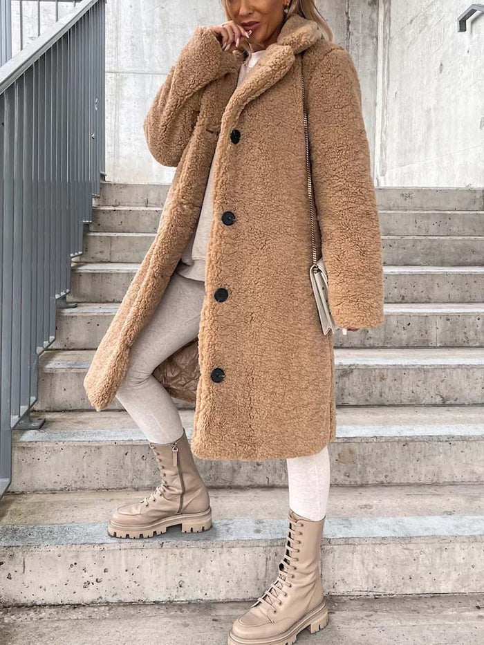 Drune | Teddyjacke Lang & Warm