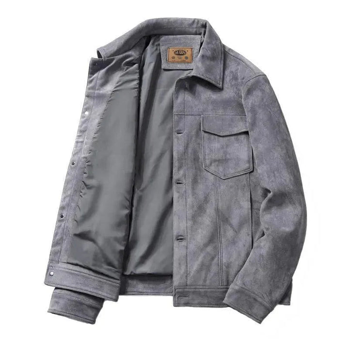 Drune | MacAnthony Wildlederjacke für Männer