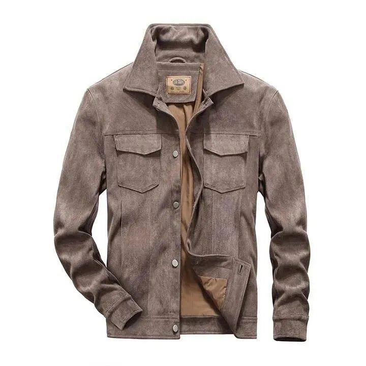 Drune | MacAnthony Wildlederjacke für Männer