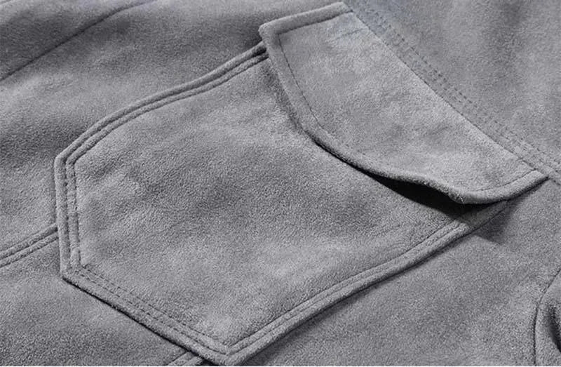 Drune | MacAnthony Wildlederjacke für Männer
