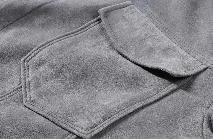 Drune | MacAnthony Wildlederjacke für Männer
