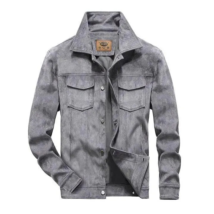 Drune | MacAnthony Wildlederjacke für Männer