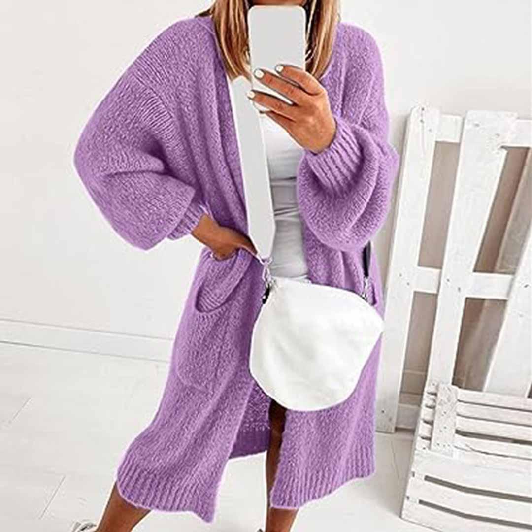 Drune | Cardigan Comfy Lange Damen Cardigan