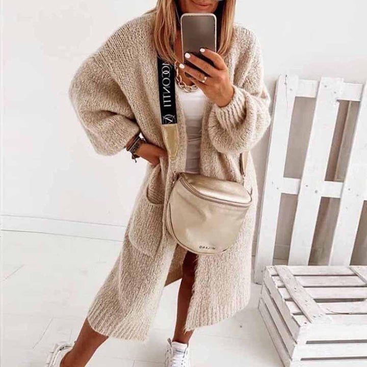 Drune | Cardigan Comfy Lange Damen Cardigan