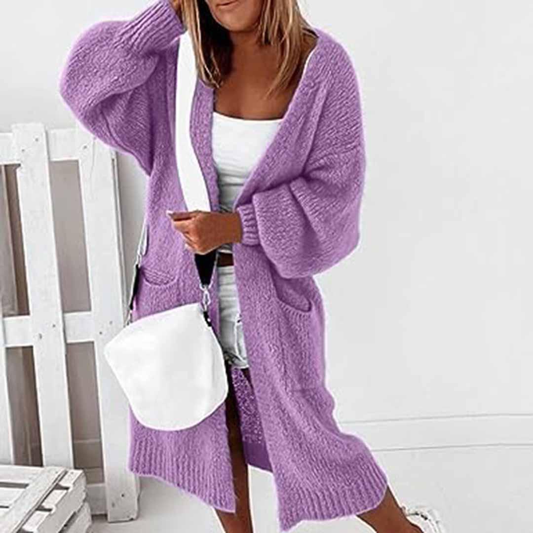 Drune | Cardigan Comfy Lange Damen Cardigan
