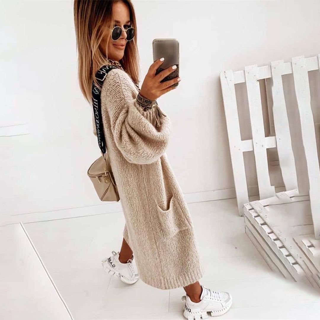 Drune | Cardigan Comfy Lange Damen Cardigan