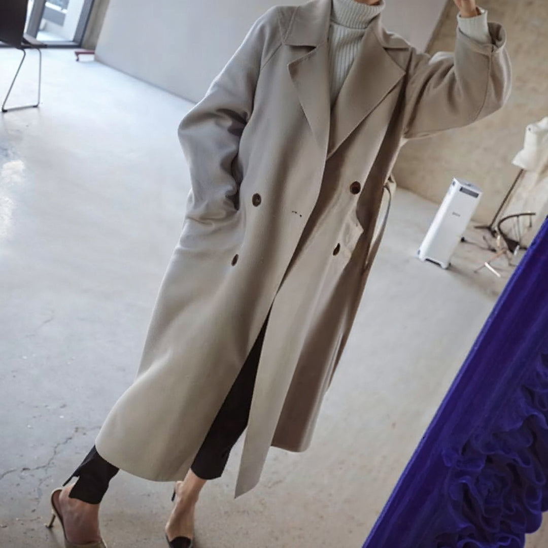 Drune | Doppelreiher-Wollmantel - Zeitloser Stil - Elegant und Warm