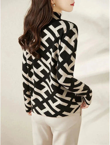 Drune | weiße Damenpullover - stilvoller und bequemer Pullover