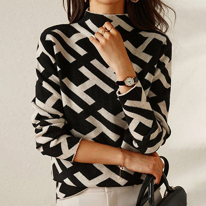 Drune | weiße Damenpullover - stilvoller und bequemer Pullover
