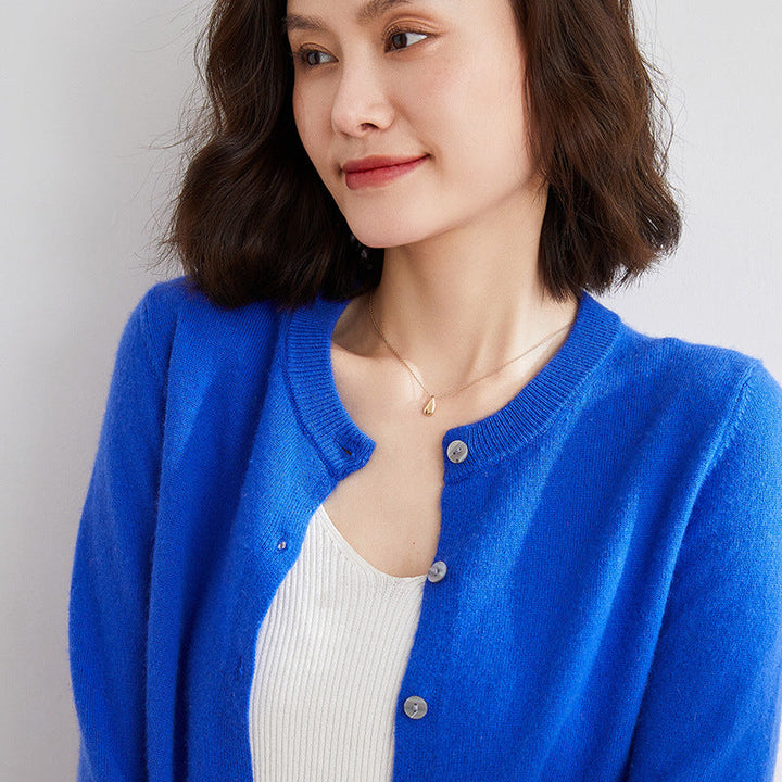 Drune | Kuschelige Strickjacke mit feinem Muster