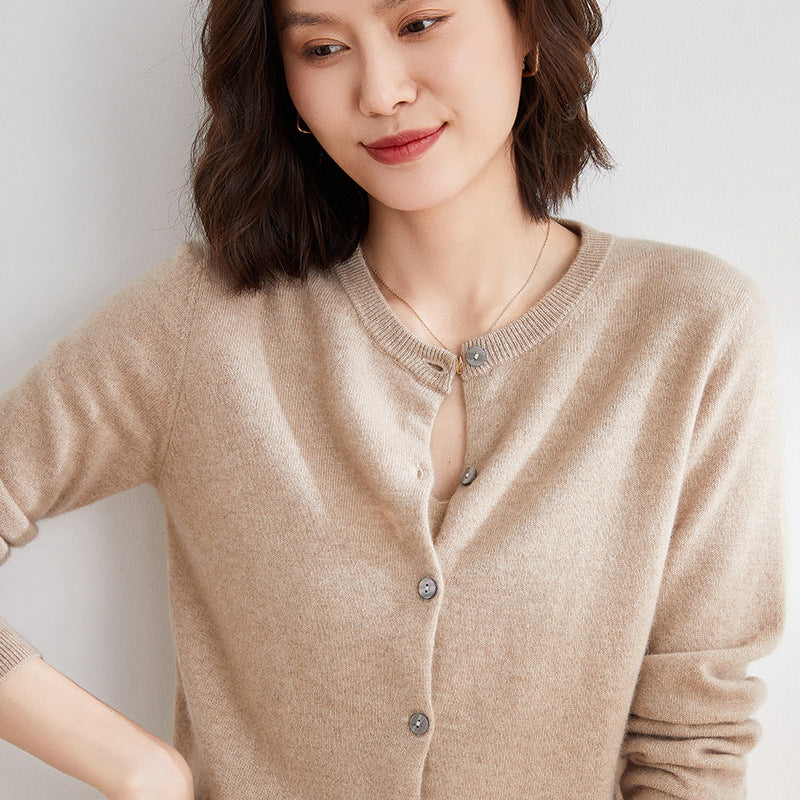 Drune | Kuschelige Strickjacke mit feinem Muster