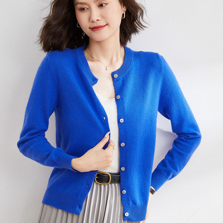 Drune | Kuschelige Strickjacke mit feinem Muster