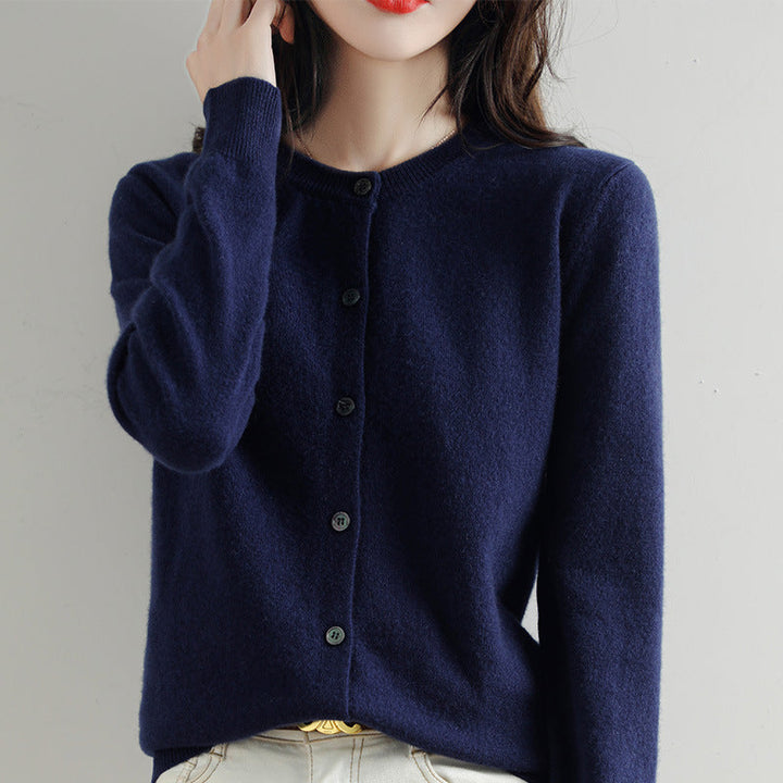 Drune | Kuschelige Strickjacke mit feinem Muster