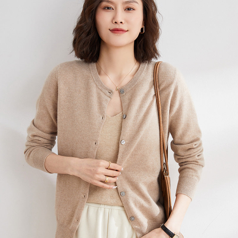 Drune | Kuschelige Strickjacke mit feinem Muster