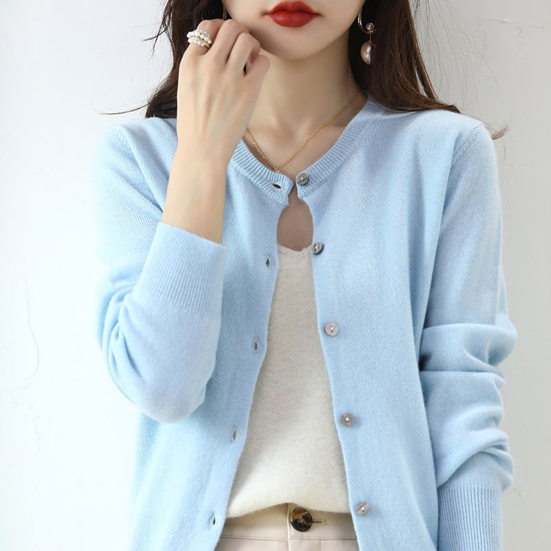 Drune | Kuschelige Strickjacke mit feinem Muster