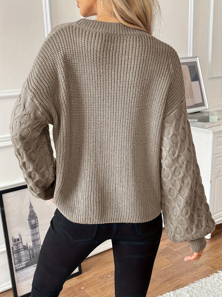 Drune | Diamant Strickpullover