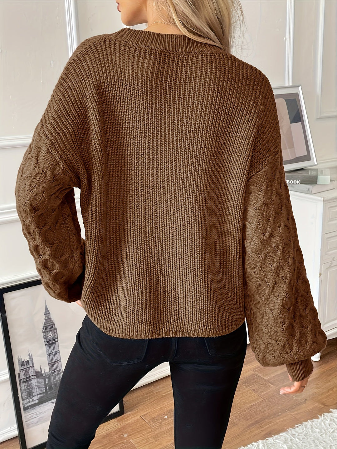 Drune | Diamant Strickpullover