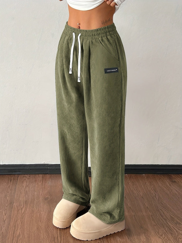 Drune | Corduroy Jogger-Hose