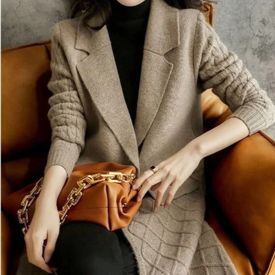 Drune | Lange Strickjacke