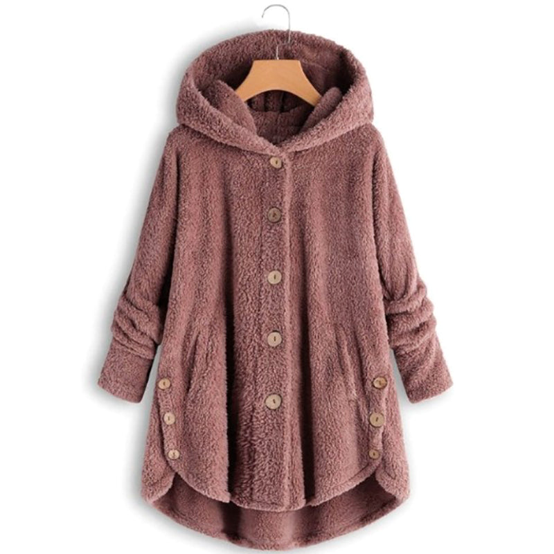Drune | Teddybär Mantel Wolljacke