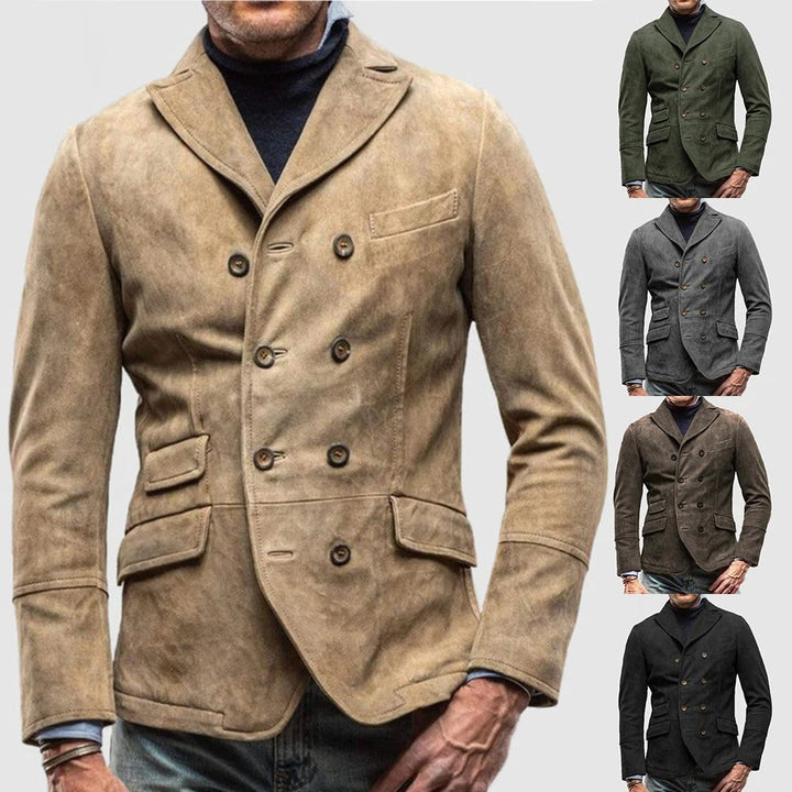 Drune | Herren Blazer mit Doppelknopf