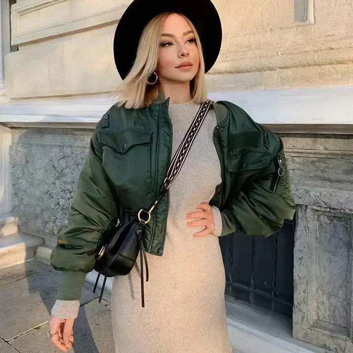Drune | vielseitige damen - bomberjacke