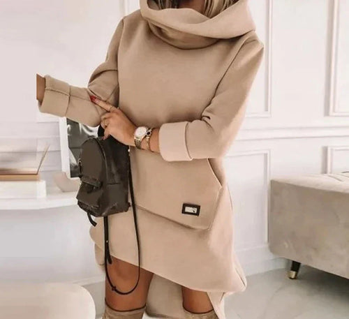 Drune | Kleid mit Kapuze