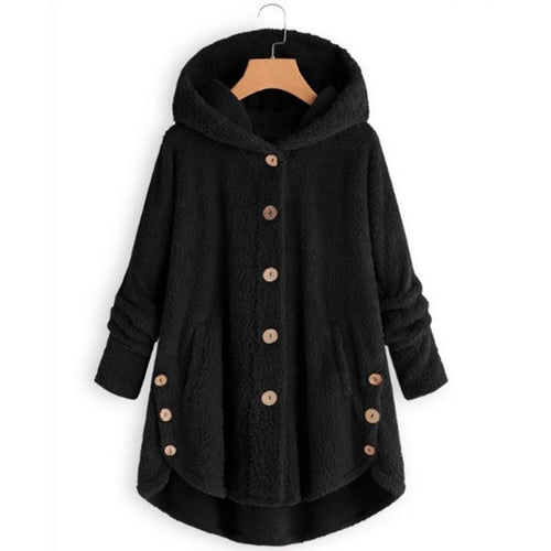 Drune | Teddybär Mantel Wolljacke