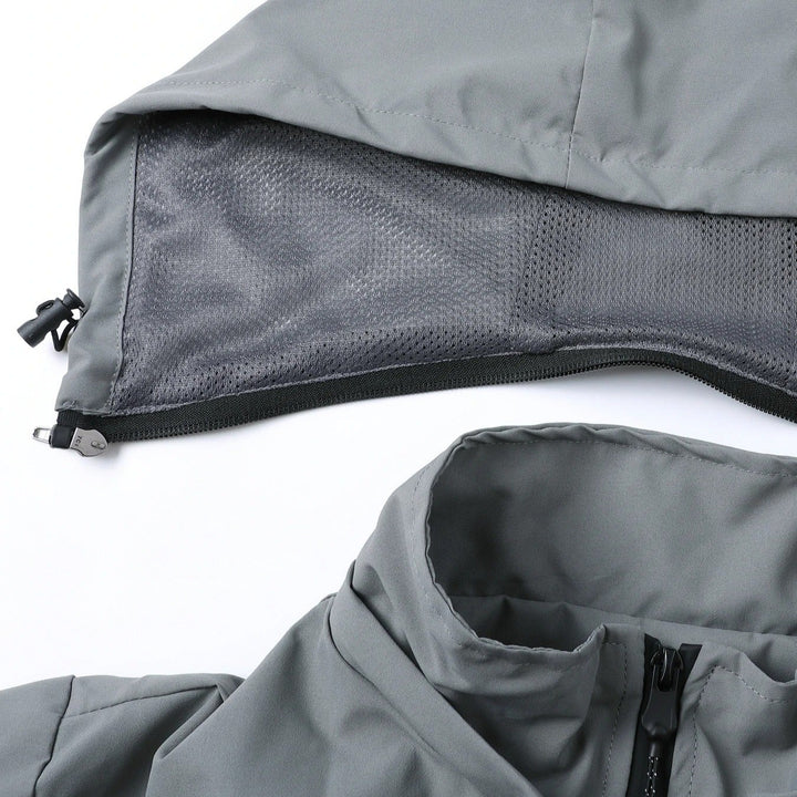 Drune | Modehaus - Regenjacke und Windjacke für Herren mit Kapuze - wasser- und winddicht