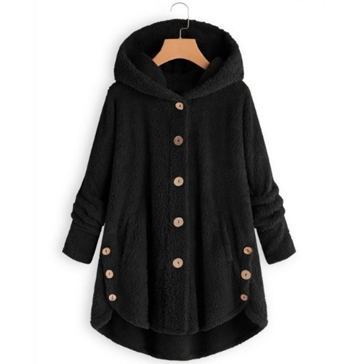 Drune Teddybär Mantel Wolljacke