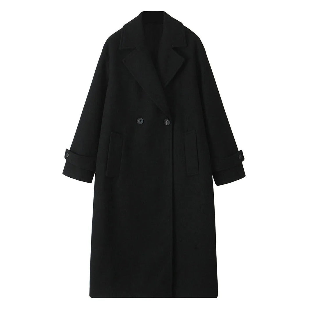 Drune | Trenchcoat - Wollmischung - Oversized Fit - Doppelt gefertigt - Klassisches Design