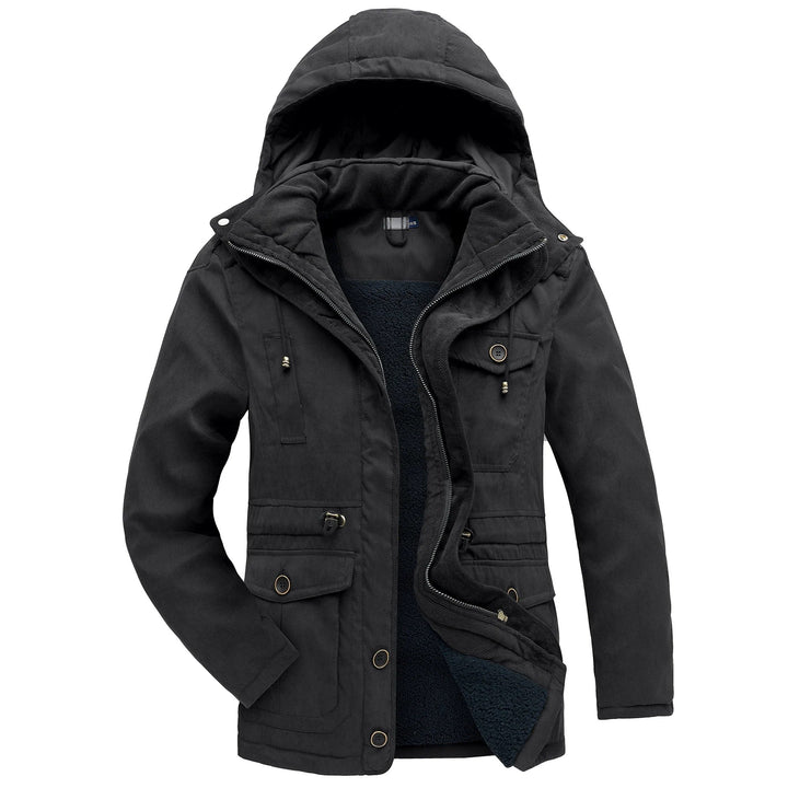 Drune | Warme Winterjacke mit Fleece-Futter Gippeto