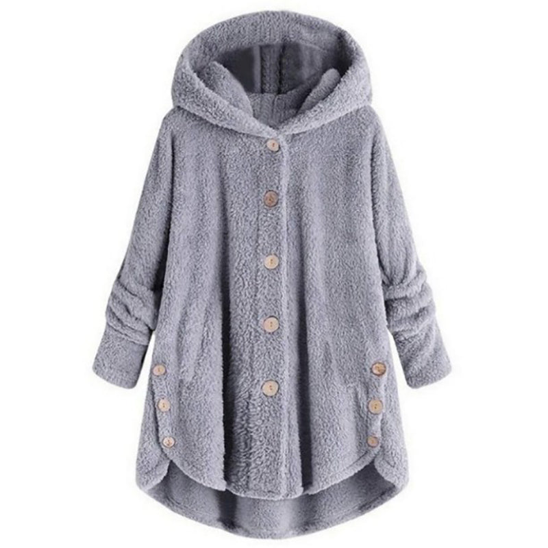 Drune | Teddybär Mantel Wolljacke