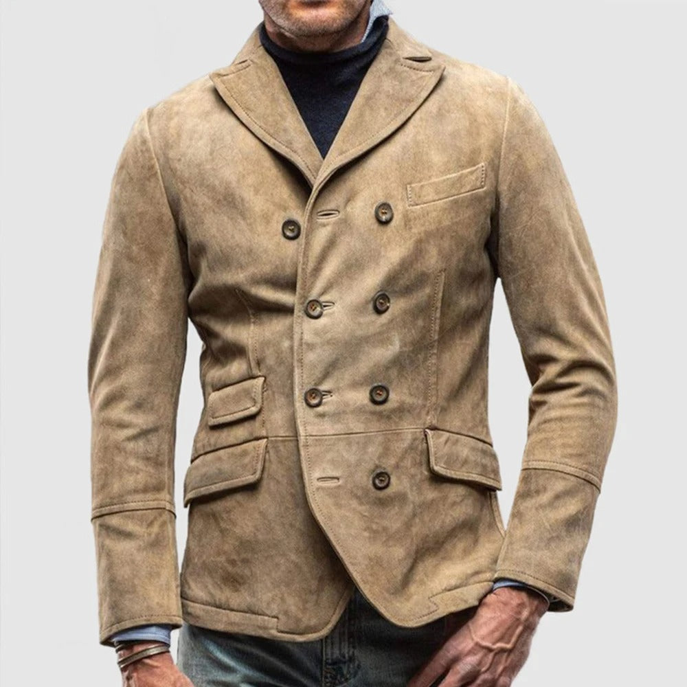 Drune | Herren Blazer mit Doppelknopf