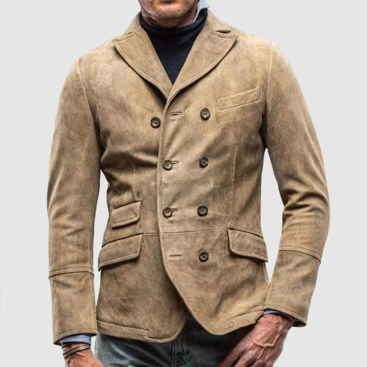 Drune | Herren Blazer mit Doppelknopf