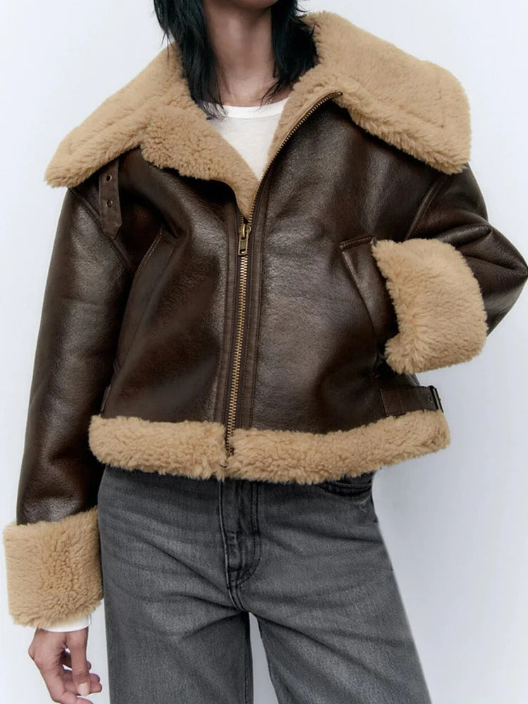 Drune | Warming Leather Jacket