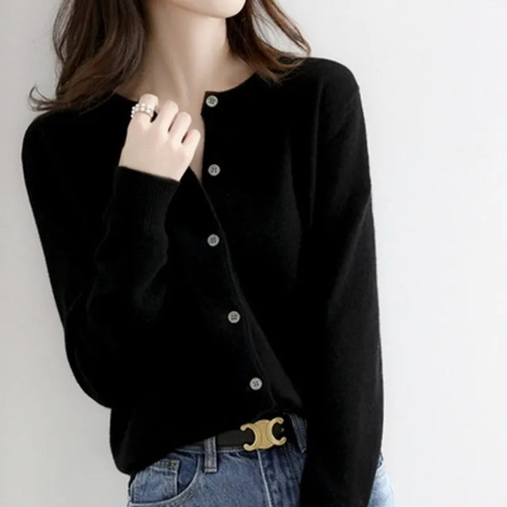 Drune | O Ausschnitt gestrickt Pullover