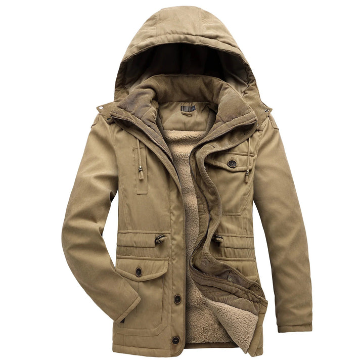 Drune | Warme Winterjacke mit Fleece-Futter Gippeto