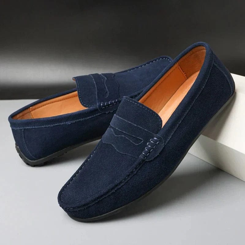 Drune | Klassische Wildleder Loafer Für Herren