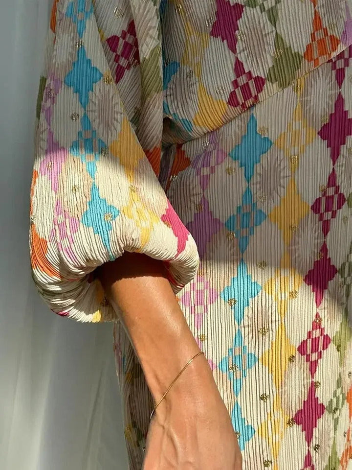 Drune | Bunte Geometrische Set für Damen