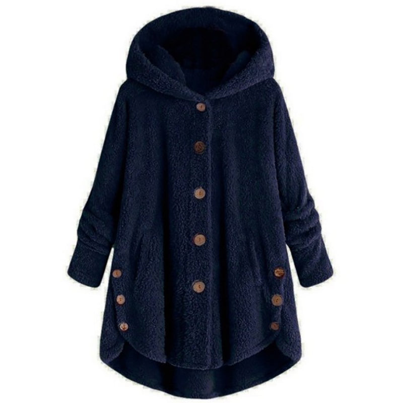 Drune | Teddybär Mantel Wolljacke